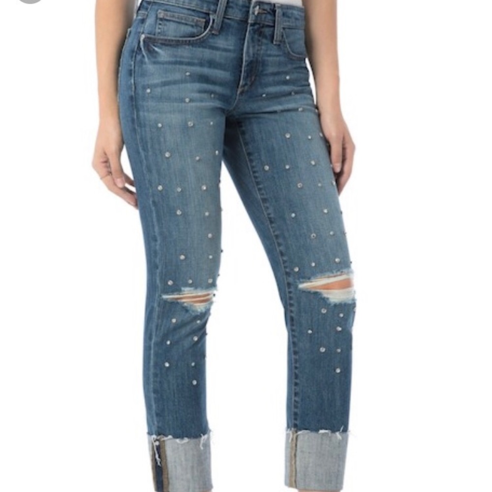 Sam Edelman- Mary Jane High Rise Jeans NWT Sz 8/29